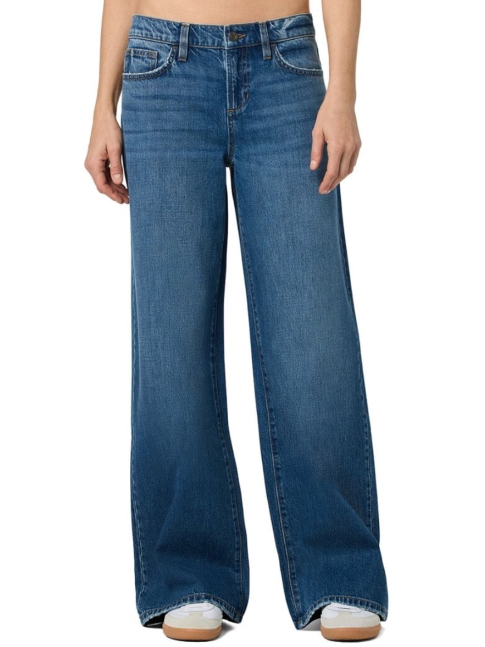Joes Joe's Jeans Low Rise Wide Leg Tokyo Blue Denim Jeans Womens 26 NEW
